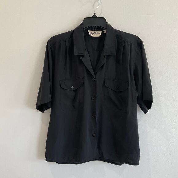 Vintage Women's 12 Yves St. Clair Button Up - Picture 1 of 3